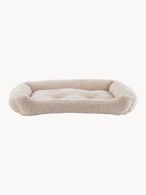 Cama para mascotas de borreguillo Kelsey, Tapizado: tejido bouclé (100% polié, Beige claro, An 58 x L 78 cm