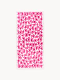 Strandtuch Abina mit Blumen-Muster, 45 % Baumwolle, 55 % Polyester

Das in diesem Produkt verwendete Material ist schadstoffgeprüft und zertifiziert nach STANDARD 100 by OEKO-TEX®, 2212298, CENTEXBEL., Pink, B 75 x L 160 cm