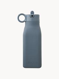 Bottiglia d'acqua Warren, Silicone, Grigio blu, Larg. 8 x Alt. 19 cm, 350 ml