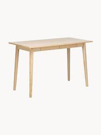 Smal bureau Marte uit eiken, Tafelblad: MDF, Eikenhout, B 120 x D 60 cm
