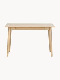 Smal bureau Marte uit eiken, Tafelblad: MDF, Eikenhout, B 120 x D 60 cm