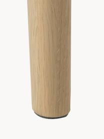 Escritorio estrecho en roble Marte, Patas: madera de roble chapada, Tablero: fibras de densidad media, Madera de roble, An 120 x F 60 cm