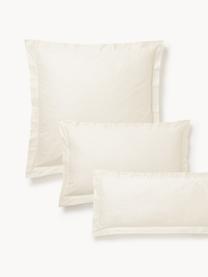 Baumwollsatin-Kopfkissenbezug Premium, Webart: Satin Fadendichte 500 TC,, Hellbeige, B 40 x L 80 cm