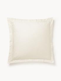 Baumwollsatin-Kopfkissenbezug Premium, Webart: Satin Fadendichte 500 TC,, Hellbeige, B 40 x L 80 cm