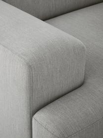 Sofá rinconera Melva (4 plazas), Tapizado: 100% poliéster Alta resis, Estructura: madera de pino maciza, ce, Patas: plástico., Tejido gris, An 319 x F 196 cm, chaise longue izquierda