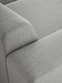 Sofá rinconera Melva (4 plazas), Tapizado: 100% poliéster Alta resis, Estructura: madera de pino maciza, ce, Patas: plástico., Tejido gris, An 319 x F 196 cm, chaise longue izquierda