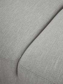Canapé d'angle 4 places Melva, Tissu gris, larg. 319 x prof. 196 cm, méridienne à gauche