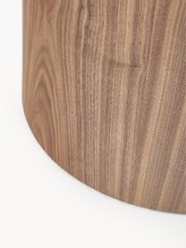 Set de mesas de centro de madera Dan, 2 uds., Tablero de fibras de densidad media (MDF) con chapado de nogal, Madera de nogal, Set de diferentes tamaños