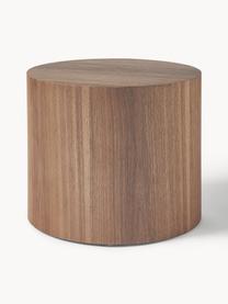 Set de mesas de centro de madera Dan, 2 uds., Tablero de fibras de densidad media (MDF) con chapado de nogal, Madera de nogal, Set de diferentes tamaños