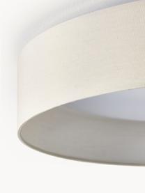 Plafoniera a LED Helen, Cornice: metallo, Beige chiaro, Ø 52 x Alt. 11 cm