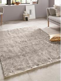 Tapis moelleux beige en fourrure synthétique Superior, Crème, beige, blanc