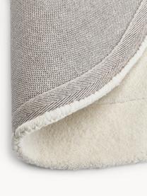 Tappeto in lana dalla forma organica Kadey, Bianco crema, Larg. 120 x Lung. 180 cm (taglia S)