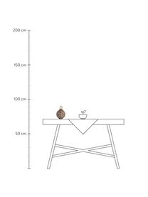 Solar Aussentischlampe Enino, Leuchte: Stahl, beschichtet, kupferfarben, Ø 23 x H 24 cm