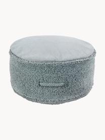 Pouf per bambini fatto a mano Chill, Rivestimento: 97% cotone, 3% altre fibr, Blu navy, Ø 50 x Alt. 20 cm