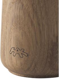 Molinillo de especias Hammerhøi, Estructura: madera de roble aceitada, Blanco, madera de roble, Ø 7 x Al 19 cm