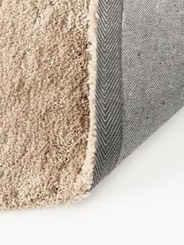 Behúň s vysokým vlasom Leighton, Mikrovlákno (100 % polyester, GRS certifikát), Nugátová, Š 80 x D 200 cm