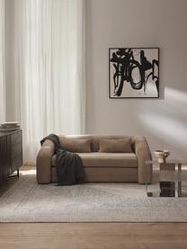 Divano letto 2 posti Eliot, Rivestimento: 88% poliestere, 12% nylon, Piedini: plastica, Tessuto beige, Larg. 180 x Prof. 100 cm