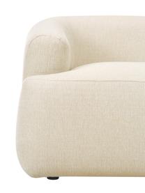 Canapé d'angle modulable Sofia, Tissu blanc crème, larg. 278 x prof. 174 cm, module d'angle gauche