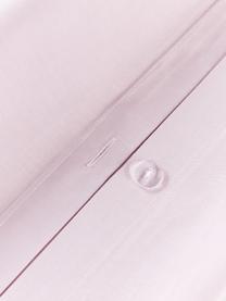 Perkal katoenen dekbedovertrek Elsie, Weeftechniek: perkal, Lavendel, B 200 x L 200 cm