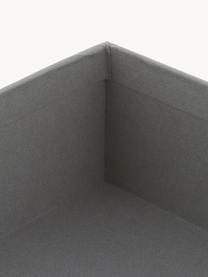 Documentlenade Trey, Massief, gelamineerd karton, Grijs, B 23 x D 32 cm