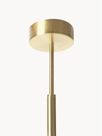 Plafón grande LED Gratia, Estructura: metal galvanizado, Anclaje: metal galvanizado, Dorado, blanco, An 76 x Al 50 cm