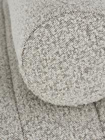 Lit de repos tissu bouclé gris clair Wowi, Gris clair, larg. 180 x prof. 80 cm