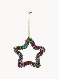 Addobbo per albero con perline Star, Metallo rivestito, Multicolore, Larg. 14 x Alt. 14 cm