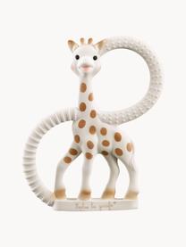 Beissring Sophie la girafe, 100 % Naturkautschuk, Weiss, Braun, B 9 x H 12 cm