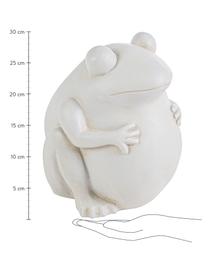 Pflanztopf Frog, Kunststoff, Gebrochenes Weiß, B 28 x H 30 cm