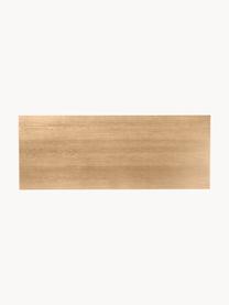 Mesa de comedor en madera clara Androgyne, tamaños diferentes, Tablero de fibras de densidad media (MDF) con chapado de roble, Madera curtida clara, An 280 x F 110 cm