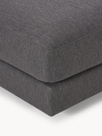 Sofa-Hocker Tribeca, Bezug: 100 % Polyester Der hochw, Gestell: Massives Kiefernholz, FSC, Webstoff Anthrazit, B 80 x H 40 cm