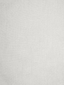 Housse de couette en coton délavé et à volants Florence, Gris clair, larg. 200 x long. 200 cm