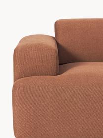 Sofa Melva (3-Sitzer), Bezug: 100 % Polyester Der strap, Gestell: Massives Kiefern- und Fic, Webstoff Nougat, B 238 x T 101 cm