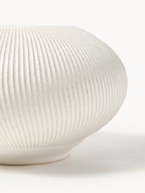 Vase Catarina, haut. 13 cm, Grès cérame, Blanc, Ø 21 x haut. 13 cm