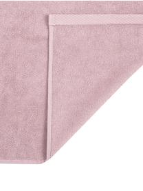 Asciugamano in tinta unita Comfort, diverse misure, Rosa cipria, Asciugamano, Larg. 50 x Lung. 100 cm, 2 pz