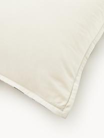 Poszewka na poduszkę z perkalu Lamia, Ciemny szary, S 70 x D 80 cm
