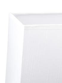 Klassische Wandleuchte Lina mit Schalter, Lampenschirm: Textil, Weiss, 20 x 25 cm
