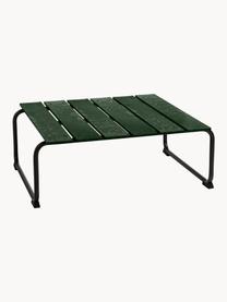 Table basse de jardin artisanale Ocean, Vert foncé, noir, larg. 79 x prof. 70 cm