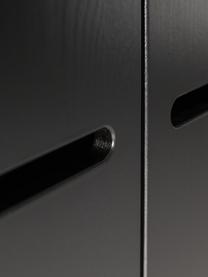 Armoire 2 portes battantes noire Connect, Noir, larg. 94 x haut. 195 cm