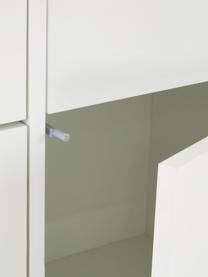 Dressoir Elegance in wit, Frame: melamine gecoat en gelakt, Wit, 150 x 80 cm