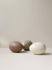 Dekoracja Nest, Ceramika, Nugatowy, matowy, S 18 x W 13 cm