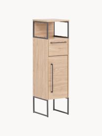 Bad-Midischrank Rosalie in Eichenholz-Optik, B 30 cm, Beige, Eichenholz-Optik, B 30 x H 113 cm