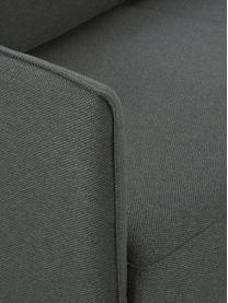 Canapé d'angle anthracite Ramira, Tissu anthracite