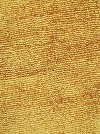 Tapis en viscose tissé main Jane, Jaune soleil, larg. 200 x long. 300 cm (taille L)