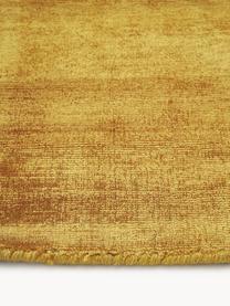 Ręcznie tkany dywan z wiskozy Jane, Słoneczny żółty, S 200 x D 300 cm (Rozmiar L)