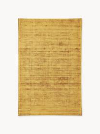 Ručne tkaný koberec z viskózy Jane, Slnečná žltá, Š 200 x D 300 cm (veľkosť L)