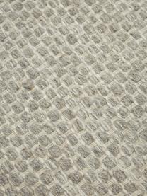 Tapis en laine tissé main, chiné Asko, Gris, larg. 70 x long. 140 cm (taille XS)