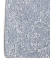 Tappeto con disegno patchwork Multi, Retro: Miscela di cotone, rivest, Blu, grigio, Larg. 140 x Lung. 200 cm (taglia S)