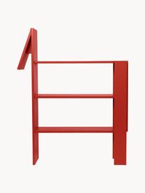 Scaffale in legno Horse, Pannello di fibra a media densità (MDF) laccato

Questo prodotto è realizzato con legno di provenienza sostenibile e certificato FSC®., Rosso, Larg. 91 x Alt. 111 cm