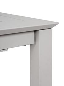 Uitschuifbare tuintafel Konnor, 160 - 240 x D 100 cm, Lichtgrijs, B 160 tot 240 x D 100 cm